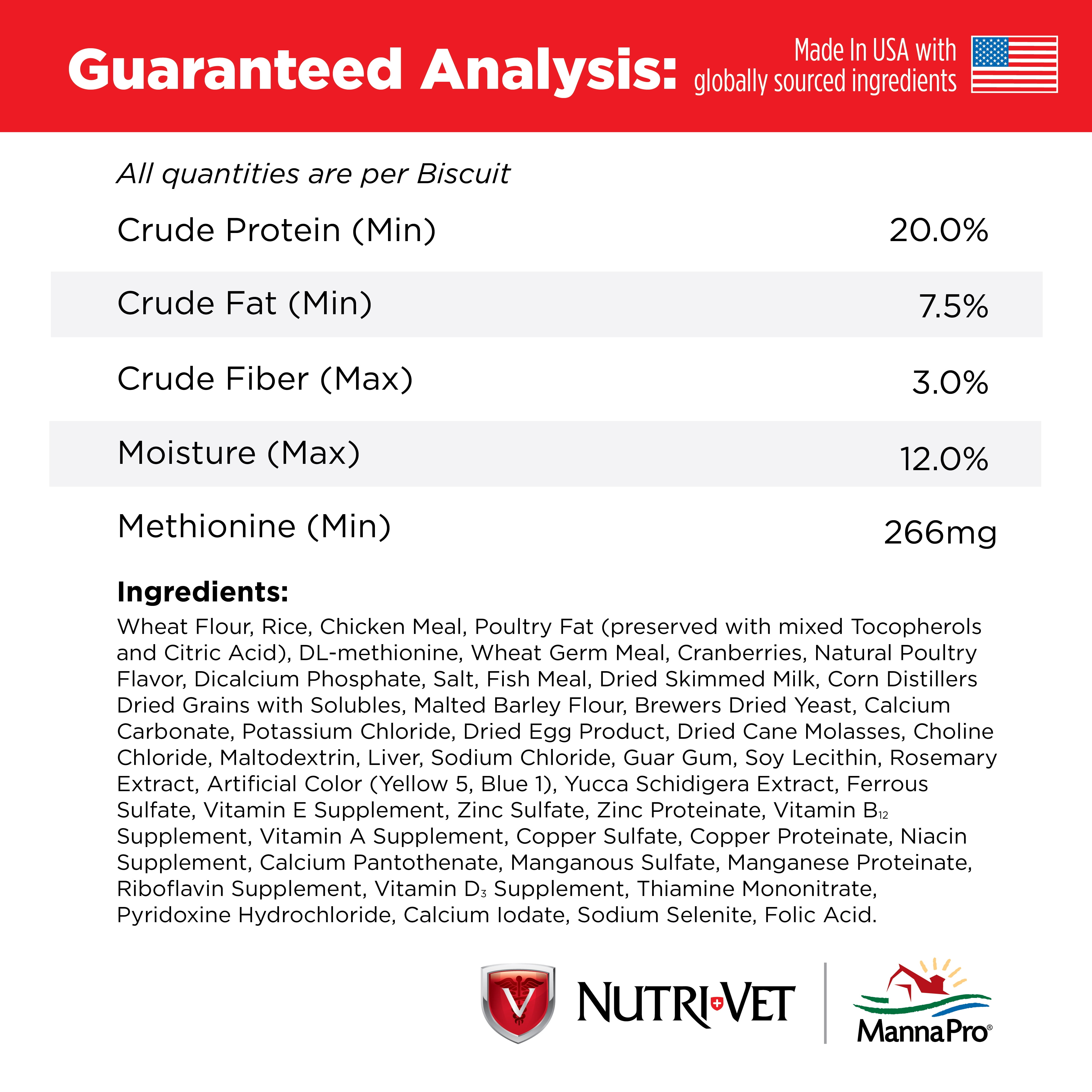 Nutri-Vet Grass Guard Biscuits for Dogs 19.5 ounces