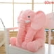 thumbnail image 1 of Babiqu 1PC 40/60cm Infant Soft Appease Elephant Playmate Calm Doll Baby Appease Toys Elephant Pillow Plush Toys Stuffed Dollpink40cm Deng Xun unisex, 1 of 2