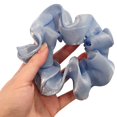 thumbnail image 3 of Women Hair Scrunchie Fashion 2PCS Elastic Solid Color Bobble Scrunchy Hair Ropes, 3 of 10