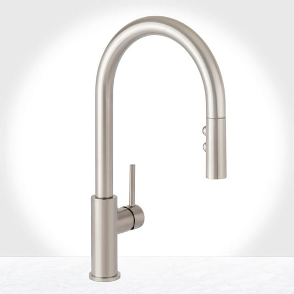 Miseno Mno191l Mia 1.8 GPM Pull Down Kitchen Faucet - Stainless Steel