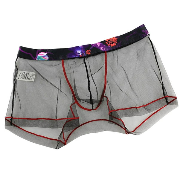 Calzoncillos Ropa Interior para Hombre Boxeador Corto Cinturilla Elastica Suave Transpirable SG Sunnimix Ropa interior para hombre Bragas cortas Bodega Aurrera en linea