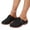Black -AA01, variant on Domzle Clogs for Women Mules Comfortable Slip On Closed Toe Casual Shoes | Cushioned Footbed All-Day Comfort Non Slip Platform Dress Shoes Breathable Upper for Walking Work Green