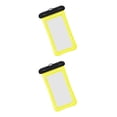 thumbnail image 3 of Youkk Waterproof Phone Case Universal Safe Underwater Cover Leakproof Water Sport Cellphone Dry Bag Protection Accessory Yellow 2Set, 3 of 6