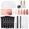 thumbnail image 1 of Kit de uñas GAOY Poli Gel con luz UV Starter, 6 colores, 450 ml, 1 of 6