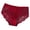 Red, variant on Ice Silk Underwear Women Fashion Women's Lace Solid Stretch Panties High Waist Underpants Panties Briefs Cheeky Panties Black XL