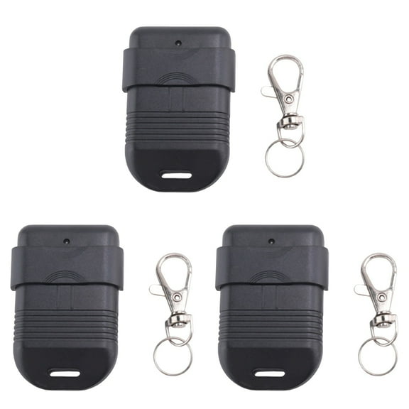 3X 8 Dip Switch 433Mhz Smart Copy Remote Control Fixed Code 2 CH Duplicator for Gate Garage Door Opener or Alarm System