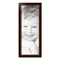 thumbnail image 2 of ArtToFrames 11" x 30" Honors Mahogany with Black Picture Frame, 11x30 inch Brown Wood Poster Frame (WOM-5154), 2 of 7