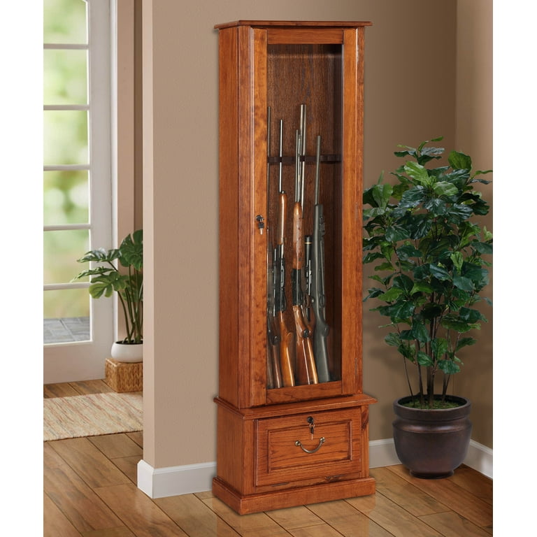 Wooden gun safe discount
