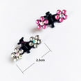 thumbnail image 6 of Cheers.US Hair Claw Clips, 12pcs Mini Hair Clips No-Slip Grip Jaw Clips Glitter Teeth Clips Rhinestone Hair Clips Rhinestone Clamps Flower Hair Accessories for Women Girls, 6 of 8