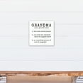 thumbnail image 4 of Creative Products Grandma Definition 12 x 12 Canvas Wall Art, 4 of 5