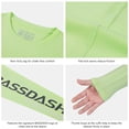 thumbnail image 3 of BASSDASH Men’s UPF 50+ Sun Protection Long Sleeve Shirts Quick Dry Performance SPF UV Shirt for Outdoors Fishing Hiking FS31M, 3 of 10