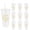 Transparent, variant on 10-pack 24-ounce wedding party cups with straws and lids, reusable glittery bridesmaid cups, bride cups, plastic travel cups, bachelorette party supplies, gifts, engagement, party, summer hydration,