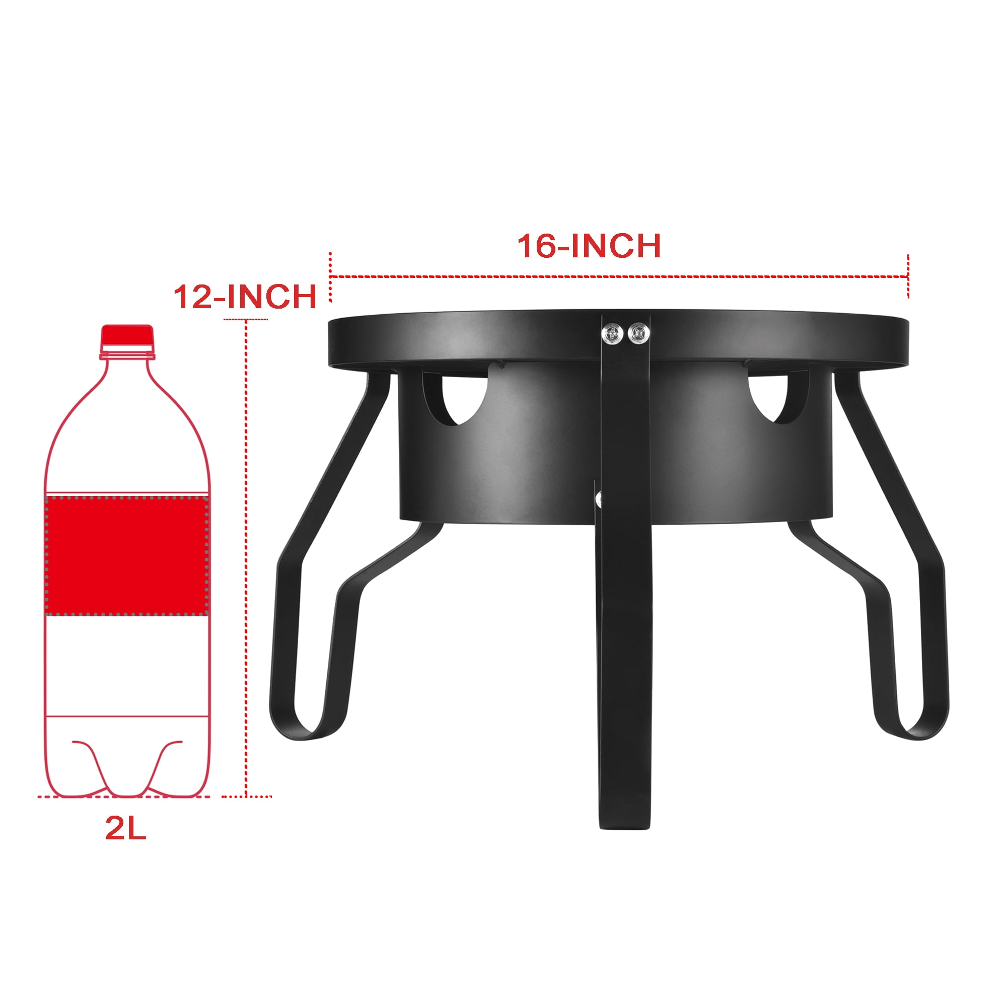 Outdoor 100,000BTU Portable Propane Burner Camping Stove Backyard Cooking