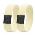 thumbnail image 3 of 2 correas elásticas para zapatos, cordones antisueltos, correas de tobillo, bandas elásticas de repuesto para zapatos planos y de cuero. beige, 3 of 8