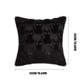thumbnail image 2 of Halloween Black Cat Pillow Covers 20x20 inch 1pc,Textured Tufted Plush Pattern Decorative Throw Pillow Cases,Sofa Cushion Cover Cozy Aesthetic Spooky Fall Home Decor for Couch Bed Chair Room, 2 of 2