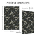 thumbnail image 3 of Balery Vintage Moon with Plants and Fox for Duplex Wall Plates Kit, Electrical Outlet Covers, Standard Size 1-Gang 5.0" x3.0", Electric Receptacle Plug Covers-Style V, 3 of 6