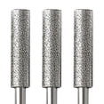 thumbnail image 2 of Kuymtek 5 Unids/set Broca Cabeza Piedra Archivo Pulido Recubierta Diamante (plata 4mm), 2 of 9