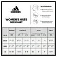 thumbnail image 3 of Adidas Women's Superlite Cap (OS, Black/White), 3 of 3