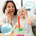 thumbnail image 6 of 1 Year Old Girl Birthday Gift,Baby Cell Phone Toy Sensory Learning Toys with 12 Functions,Baby Girl Toys 6 to 12 Months Multi Sound Effects with Light Teething Toys for Babies Infants, 6 of 8