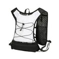 thumbnail image 4 of figatia Men Running Vest Reflective Gear Portable Adjustable Vest Backpack for Marathoner Hiking Trail White, 4 of 8