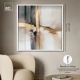 thumbnail image 5 of Golden Hour I Shadowbox Print Elegant Wall Decor by Art Remedy, White Frame, 40 x 40, 5 of 7