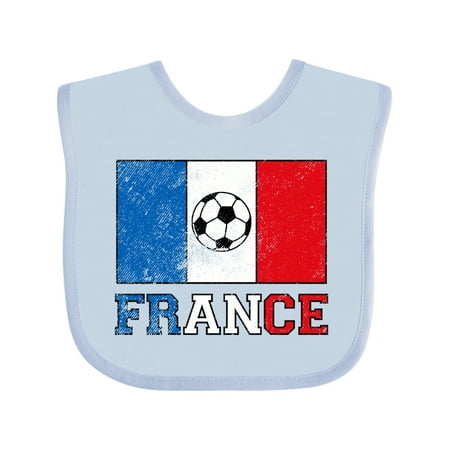 

Inktastic French Soccer Gift Baby Boy or Baby Girl Bib