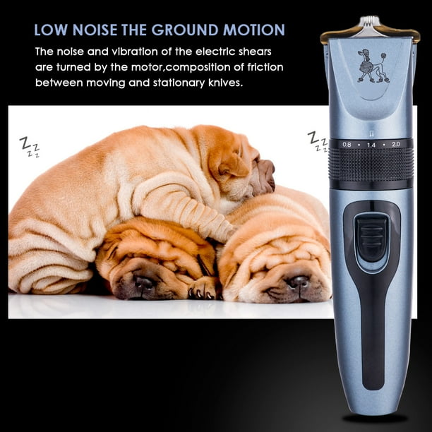 Rechargeable Dogs Hair Trimmer Electrical Pet Hair Clipper Cutting Machine for Small Area Paws