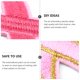 thumbnail image 5 of unbranded 30Ud Parches Adhesivos De Tela Bordada Rosa Para Reparación Y De Ropa, 5 of 6