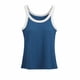 thumbnail image 2 of Blusa de poliéster para mujer, de moda, informal, de color liso, con tirantes, almohadillas para el pecho y la espalda, chalecos y tops moldeadores., 2 of 9