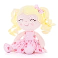 thumbnail image 6 of Gloveleya Plush Baby Doll Girl Gifts Soft Baby Dolls Figure Toy Gold Hair Strawberry Dress 9 Inches, 6 of 6