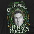 thumbnail image 3 of Elf Cotton Headed Ninny Muggins Kids T Shirt (3) for Youth Toddler Boys and Girls, Black, 3 of 5