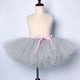 thumbnail image 5 of Disfraz de ratón gris para niños, fiesta de Halloween, tutú con temática de animales, falda de tutú para niñas pequeñas con orejas, cola, pajarita, guantes en la nariz, 5 of 5