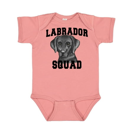 

Inktastic Dog Labrador Squad Gift Baby Boy or Baby Girl Bodysuit