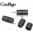 thumbnail image 2 of Plastic Buckles Lanyard Safety Breakaway Pop Barrel Connectors Black 100pack, 2 of 5
