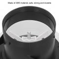 Adjustable Air Vent ABS Wall Mounted Flexible Space Saving Round Soffit Air Vent for Bathroom Library