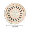 thumbnail image 3 of WHEANG Originally Designed Japanese Printed Heat Insulation Mat Round Mat Dinner Mat Creative Pot Mat Anti Slip Mat, 3 of 4