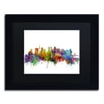 thumbnail image 2 of Trademark Fine Art "Tokyo Japan Skyline" Canvas Art by Michael Tompsett Black Matte, Black Frame, 2 of 5