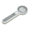 thumbnail image 3 of LED Magnifying Glass, Clear Large Magnifying Glass 10 Lamp Beads 3 Grades 11X Ergonomic  For Elderly For Reading Books, 3 of 8