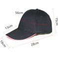 thumbnail image 6 of LINLIN LED Hat, Men Women LED Baseball Hat Light up Hat Flash Glow Rave Party Cap Hip Hop Sports Flash Cap for Travel Party Club, 6 of 6