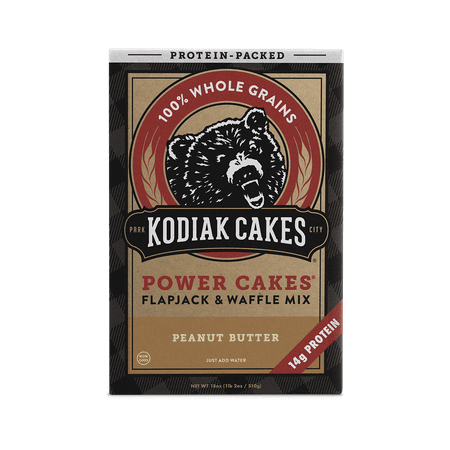 Kodiak Cakes Power Cakes Peanut Butter Pancake and Waffle Mix 18 (Best Ever Butter Cake)