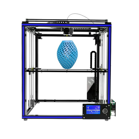 Tronxy X5S DIY 3D Printer Kits Dual Z Axis Large Print Size 330 * 330 * 400mm with LCD12864 Screen Metal Frame High (Best Dual 3d Printer)