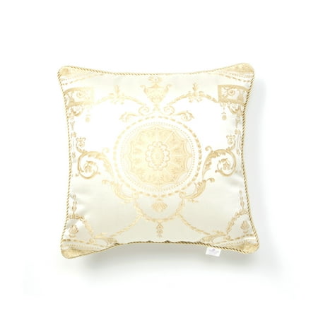 Prestige Damask 18" X 18" Decorative Throw Pillow