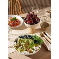 thumbnail image 4 of Juego de cuencos para pasta Quatish de 1,04 litros, juego de 6 piezas de porcelana blanca, 4 of 8
