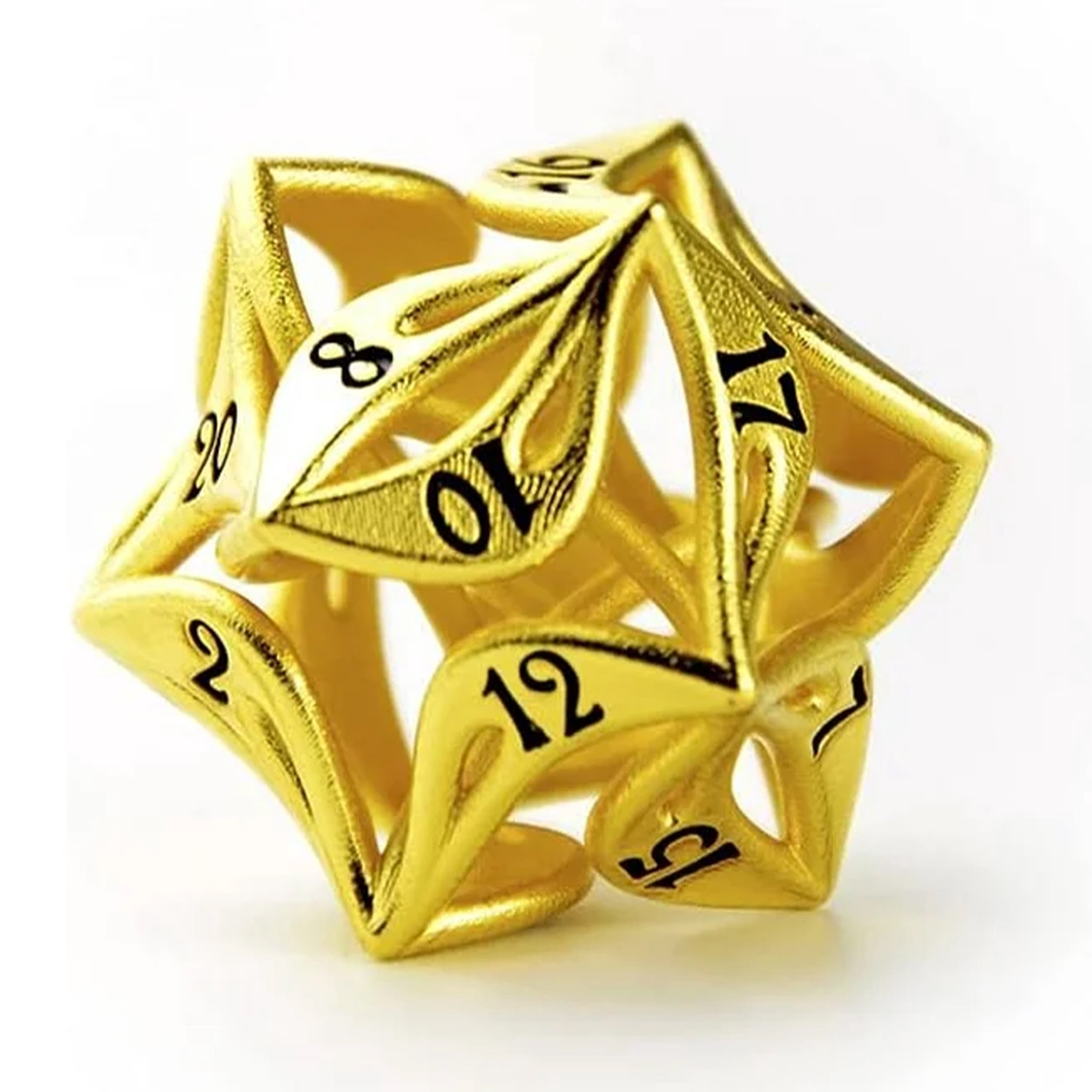 Metal Hollow Dice Role Playing Game Set