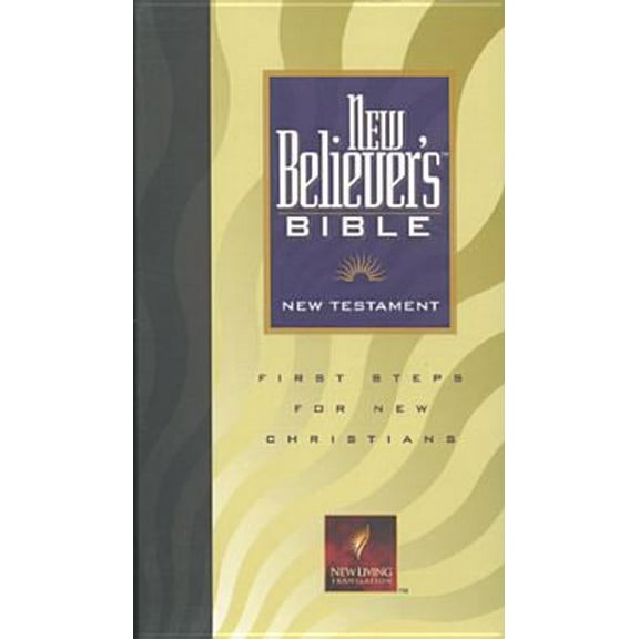 Pre-Owned New Believer's Bible New Testament: NLT1: First Steps for New Christians (New Living Translation) (Paperback) 9780842340052