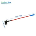 thumbnail image 3 of Unique Bargains 1 Set Universal 7pcs Car Fuse Tap Add a Circuit Adapter 12V with 7pcs 30A Micro 2 APT Blade Type Fuse, 3 of 7