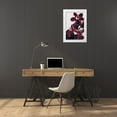 thumbnail image 3 of Sawall, Anastasia 13x18 White Modern Wood Framed Museum Art Print Titled - Velvet Orchid, 3 of 4