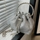 thumbnail image 4 of Bolso de noche para mujer, bolso de mano con cadena de diseñador de cartera con diamantes de imitación brillantes, bolso de mano para fiesta, graduación, boda JM, 4 of 7