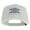 White, variant on Chicago Flag Patched Solid Cotton Twill Low Profile Strap Cap - Col Blue OSFM