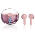 thumbnail image 1 of Auriculares Bluetooth-Compatible Control Táctil Inteligente IPX4 Auriculares Impermeables Estéreo Suelo Earbudos Suministros Suministros Computadoras Pink Inevent EL022384-01B, 1 of 7